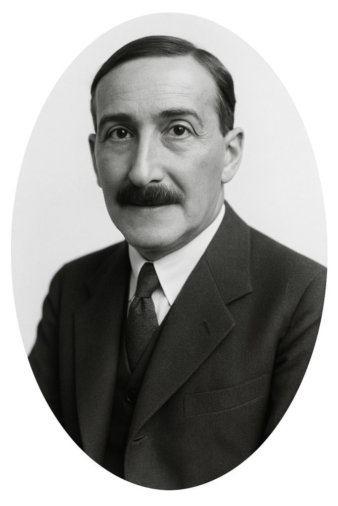 Portrait de Stefan Zweig qui a écrit l'incroyable nouvelle "Le Joueur d'échecs" vers la fin de sa vie